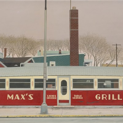 Max’s Grill (1974; detail), John Baeder. Waddington Custot ($35,000).