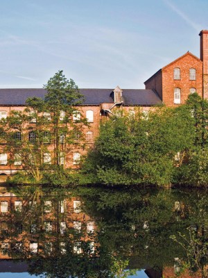 The Museum of Making, formerly Derby Industrial Museum, located on the site of the city's 18th-century silk mill.
