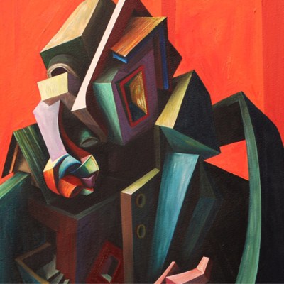 Oba Boss (detail; 2020), Patrick Akpojotor.
