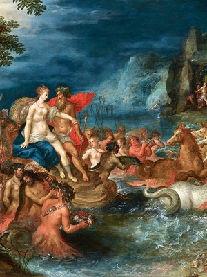 The Triumph of Neptune and Amphitrite (n.d.), Frans Francken The Younger. De Jonckheere.