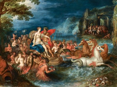 The Triumph of Neptune and Amphitrite (n.d.), Frans Francken The Younger. De Jonckheere.