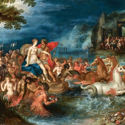 The Triumph of Neptune and Amphitrite (n.d.), Frans Francken The Younger. De Jonckheere.