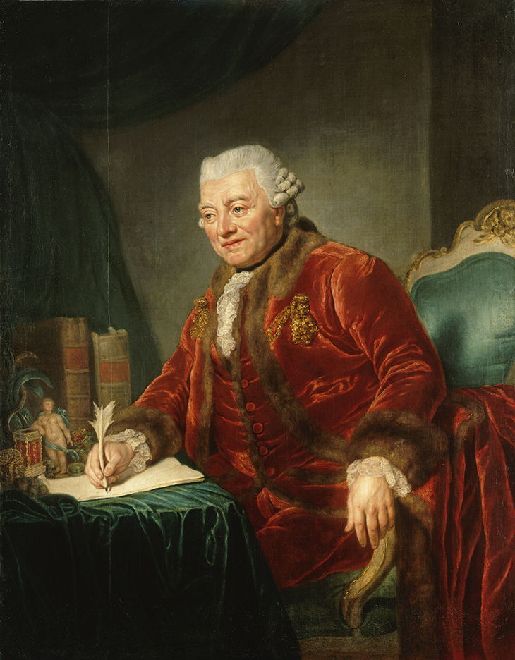 Christian Andreas Cothenius (1777), Anna Dorothea Therbusch.