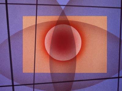 Watercolor. No. 5 (1942), Raymond Jonson. Crocker Art Museum, Sacramento.
