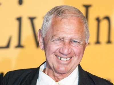 Jimmie Durham at the 58th International Art Biennale in May 2019 in Venice. Photo: Simone Padovani/Awakening/Getty Images