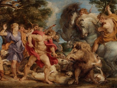 The Calydonian Boar Hunt (c. 1611–12), Peter Paul Rubens.