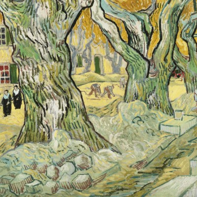 The Road Menders (1889), Van Gogh. The Phillips Collection, Washington, D.C.