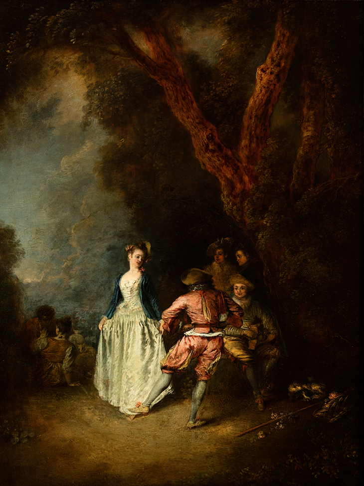 The Country Dance (La Danse paysanne) (1711), Jean Antoine Watteau.