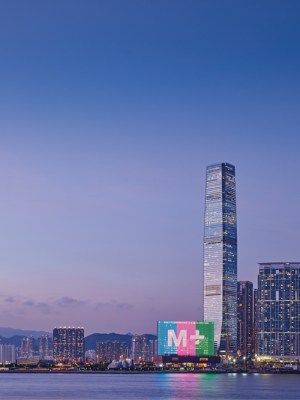The M+ Museum in Hong Kong.