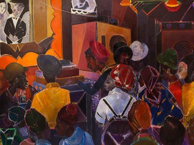 Jah Shaka (detail; 1983), Denzil Forrester.