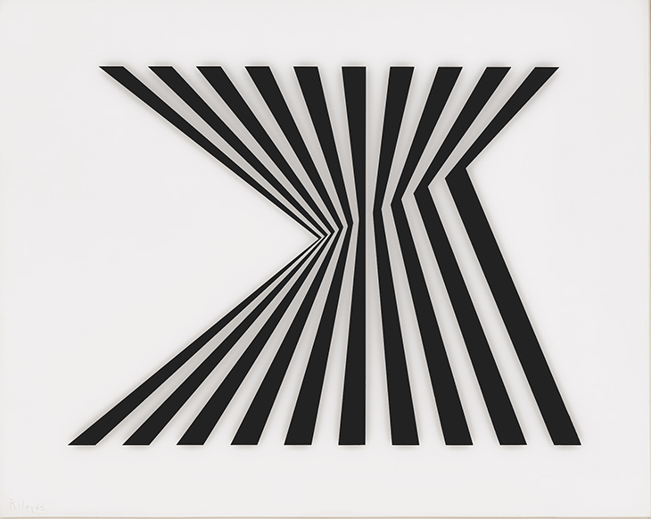 Untitled (Fragment 1), 1965 (1965), Bridget Riley.