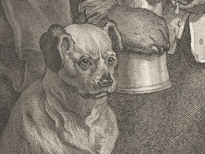 The Bruiser (detail; 1763), William Hogarth.