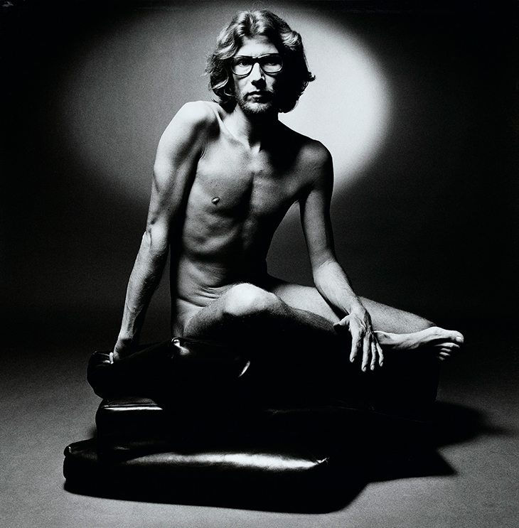 Portrait of Yves Saint Laurent (1971), Jeanloup Sieff.