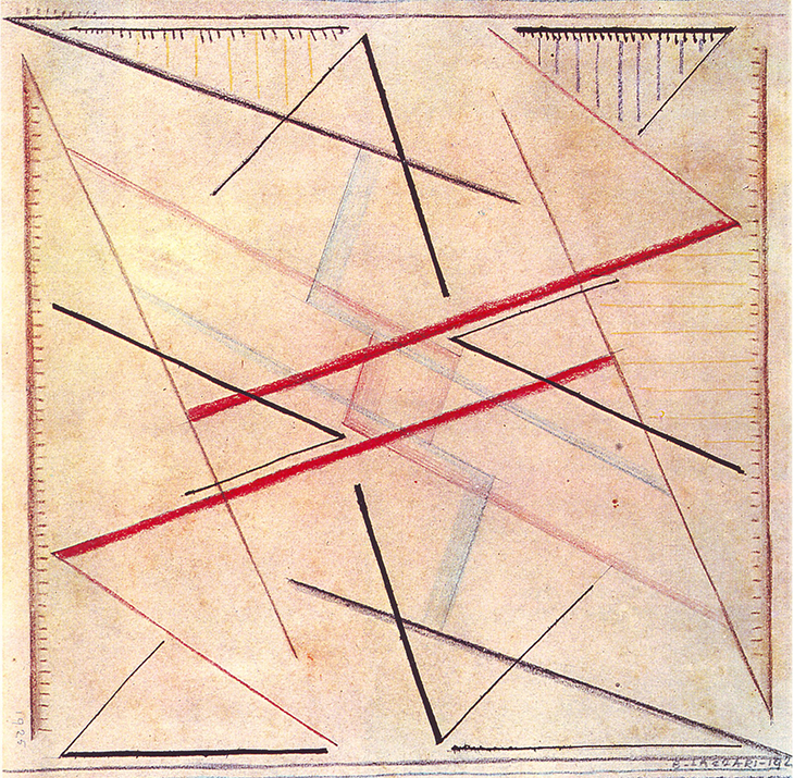 Abstraction of a Line No. 2 (1925), Bice Lazzari.