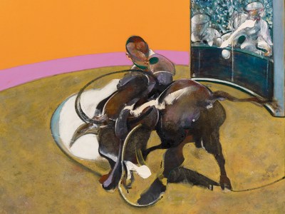 Study for Bullfight No. 1 (detail; 1969), Francis Bacon.