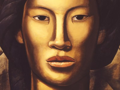 La Malinche (Young Girl of Yalala, Oaxaca) (detail; 1940), Alfredo Ramos Martínez. Phoenix Art Museum.
