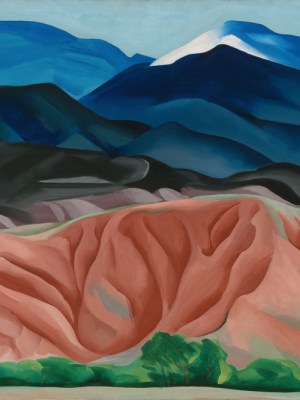 Black Mesa Landscape, New Mexico/Out Back of Marie’s II, (1930), Georgia O'Keeffe.