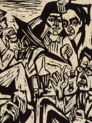 Studio Party (detail; c. 1924/25), Hermann Scherer.