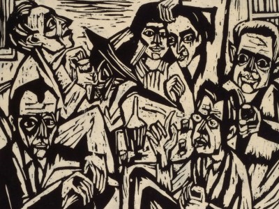 Studio Party (detail; c. 1924/25), Hermann Scherer.