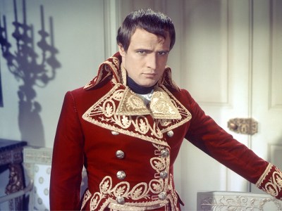 Marlon Brando as Napoleon Bonaparte.