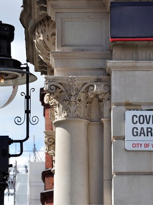 Street smarts: a gas lamp in the City of Westminster.