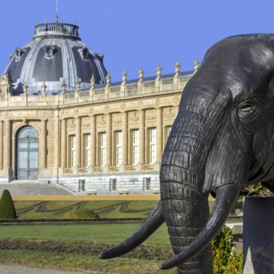 The Africa Museum in Tervuren, outside Brussels.