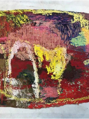 Production image for ‘Rachel Jones: say cheeeeese’ (2021). Commissioned and produced by Chisenhale Gallery; courtesy the artist