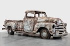 Unbaled Truck (2021), Charles Ray.
