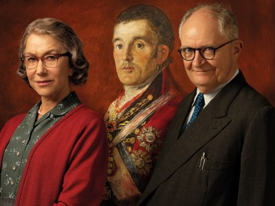 Helen Mirren, Jim Broadbent and Goya’s portrait of the Duke of Wellington star in ‘The Duke’, directed by Roger Michell.