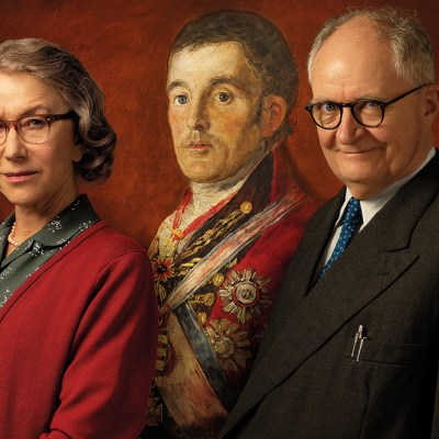 Helen Mirren, Jim Broadbent and Goya’s portrait of the Duke of Wellington star in ‘The Duke’, directed by Roger Michell.