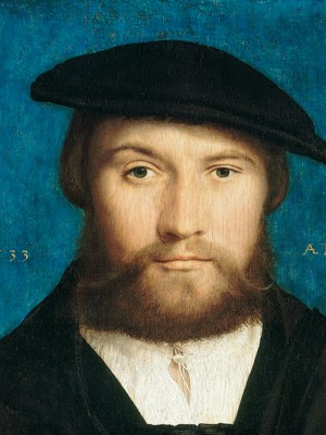 A Member of the Wedigh Family (detail; c. 1533), Hans Holbein the Younger. Gemäldegalerie, Berlin