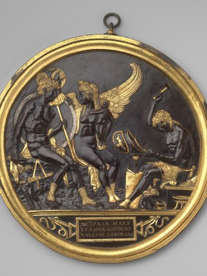 Roundel (c. 1500) attributed to Gian Marco Cavalli. Courtesy Metropolitan Museum of Art, New York