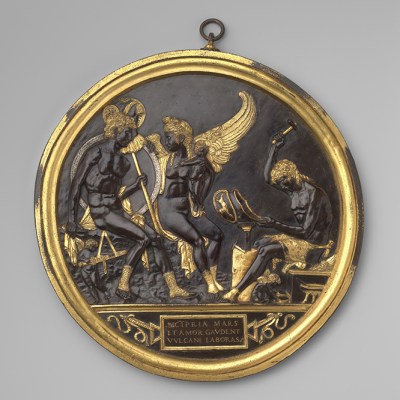 Roundel (c. 1500) attributed to Gian Marco Cavalli. Courtesy Metropolitan Museum of Art, New York