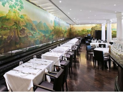 The Rex Whistler mural at Tate Britain