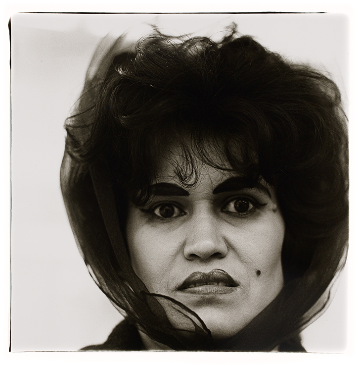 Puerto Rican woman with a beauty mark, N.Y.C (1965), Diane Arbus.
