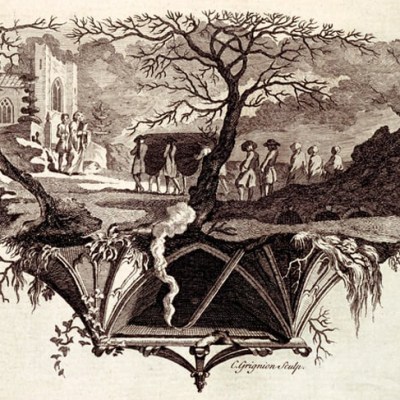 Plate by Thomas Bentley from Designs by Mr. R. Bentley, for Six Poems by Mr. T. Gray (1753)