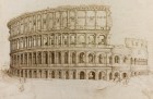 View for an engraving of the Colosseum, Rome (c. 1550), Hieronymus Cock, after the cricle of Domenico Ghirlandaio.