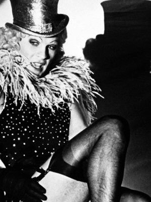 Helmut Berger in drag