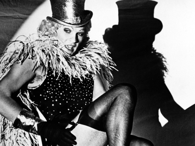 Helmut Berger in drag