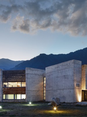 The rebuilt Svaneti Museum of History and Ethnography in Mestia, Georgia, which reopened in 2014. Photo: Georgian National Museum/Fernando Javier Urquijo