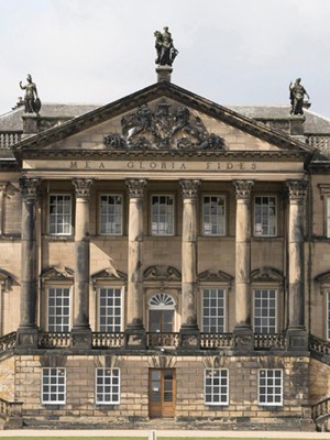 The exterior of Wentworth Woodhouse in Yorkshire, designed by Henry Flitcroft