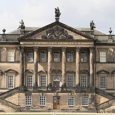 The exterior of Wentworth Woodhouse in Yorkshire, designed by Henry Flitcroft
