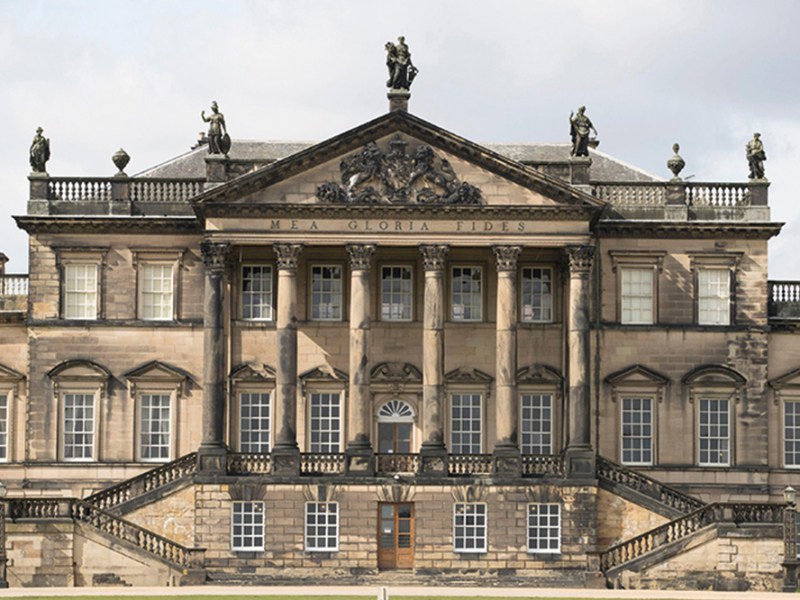 The exterior of Wentworth Woodhouse in Yorkshire, designed by Henry Flitcroft