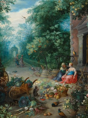 Vertumne et Pomone 1620 Abraham Govaerts