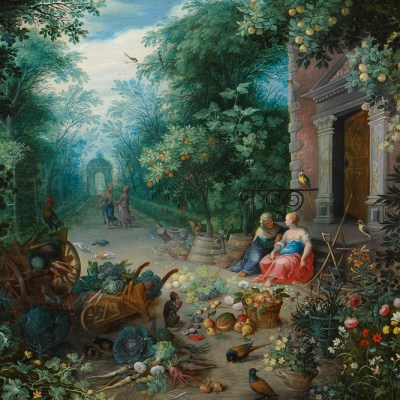 Vertumne et Pomone 1620 Abraham Govaerts