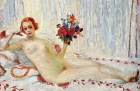 Nude Self Portrait (c. 1915; detail), Florine Stettheimer. Avery Architectural & Fine Arts Library, Columbia University, New York