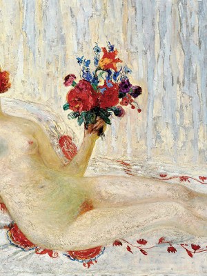 Nude Self Portrait (c. 1915; detail), Florine Stettheimer. Avery Architectural & Fine Arts Library, Columbia University, New York