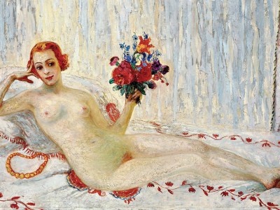 Nude Self Portrait (c. 1915; detail), Florine Stettheimer. Avery Architectural & Fine Arts Library, Columbia University, New York