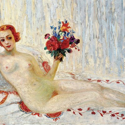 Nude Self Portrait (c. 1915; detail), Florine Stettheimer. Avery Architectural & Fine Arts Library, Columbia University, New York