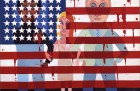 American People Series #18: The Flag is Bleeding